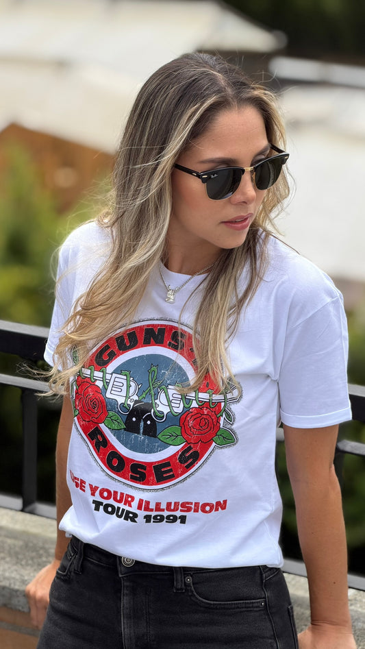 Camiseta Mujer Guns Use Your Illusion