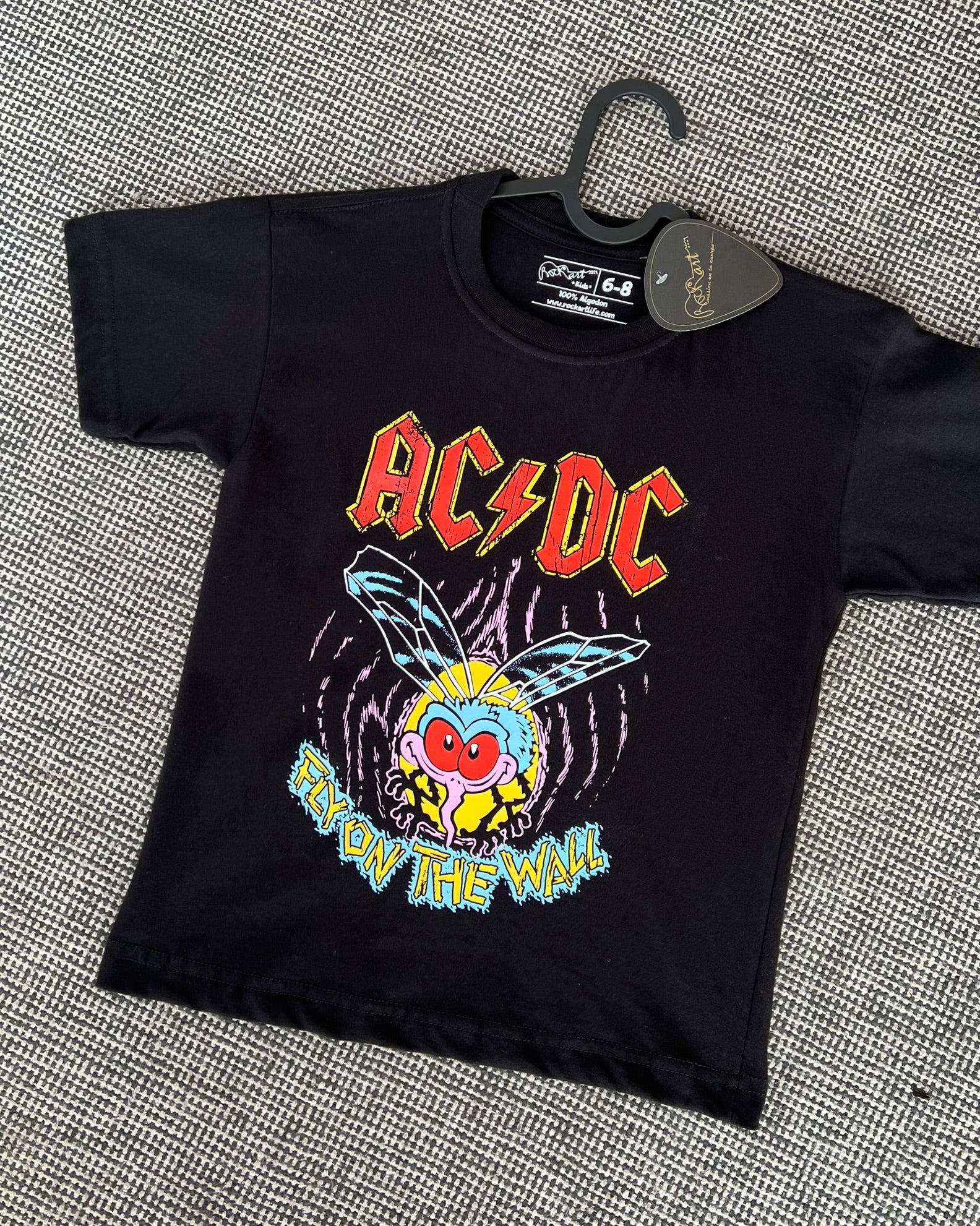 Camiseta Kids AC/DC Fly on the Wall – Rockartlife