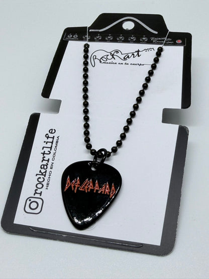 Collar Def Leppard Pick