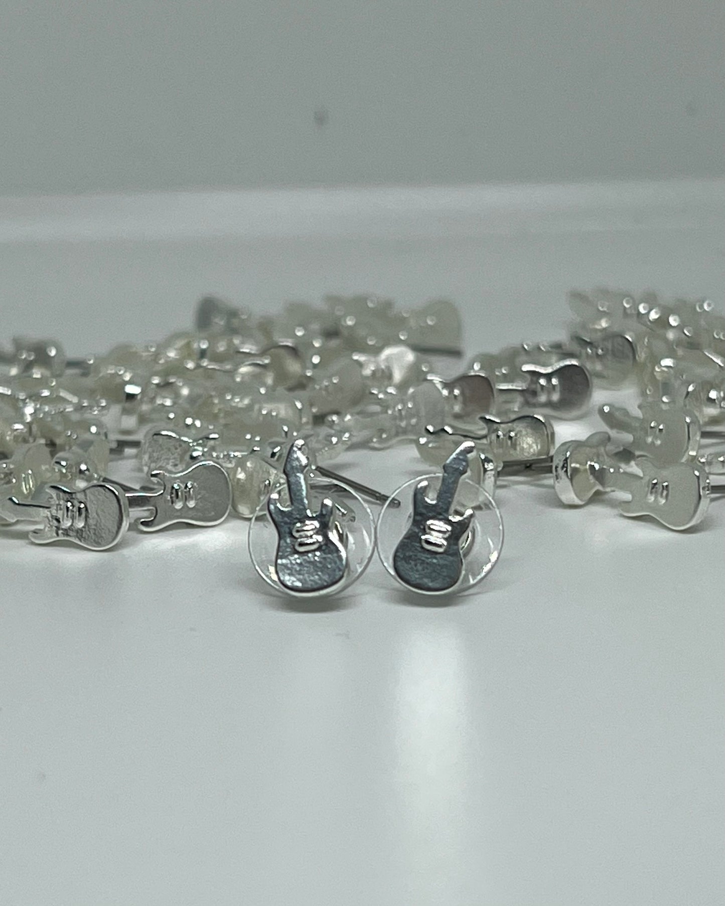 Topos Guitarra Mini Plata