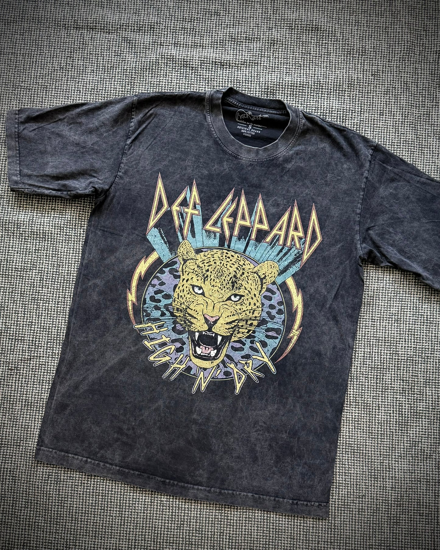 Camiseta Oversize Unisex Def Leppard