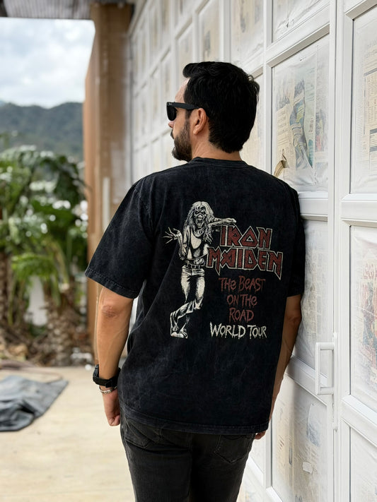 Camiseta Oversize Unisex Iron Maiden