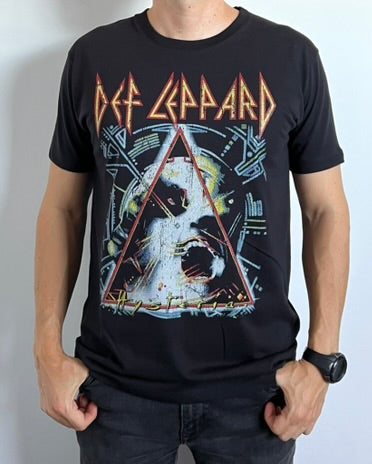 Camiseta Hombre Def Leppard Hysteria