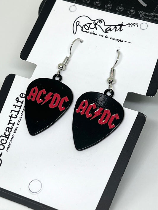 Aretes AC/DC Picks
