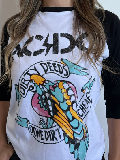 Camibuzo Mujer AC/DC