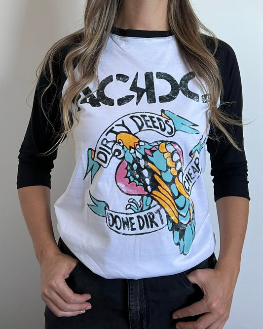 Camibuzo Mujer AC/DC