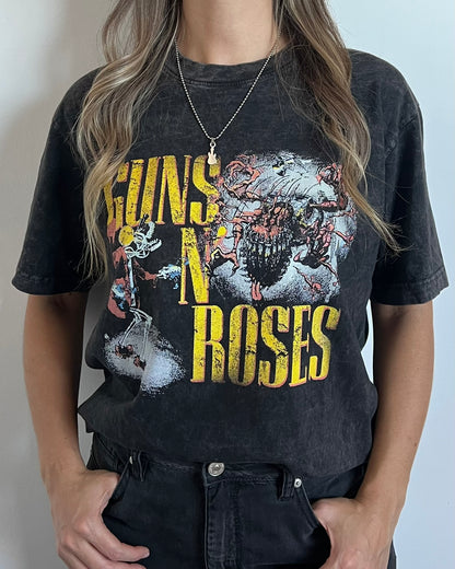 Camiseta Oversize Unisex Guns N Roses