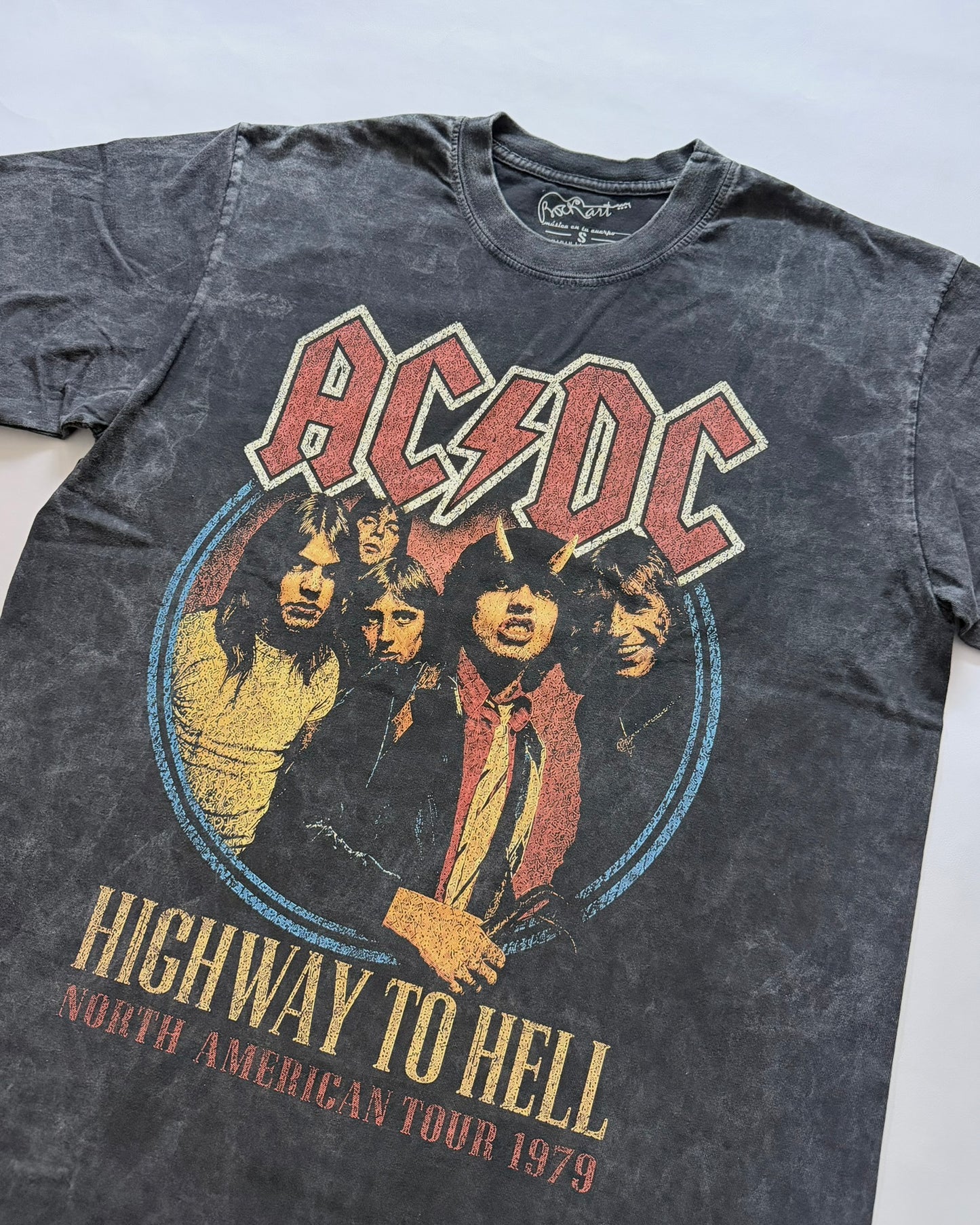 Camiseta Oversize Unisex AC/DC Highway To Hell