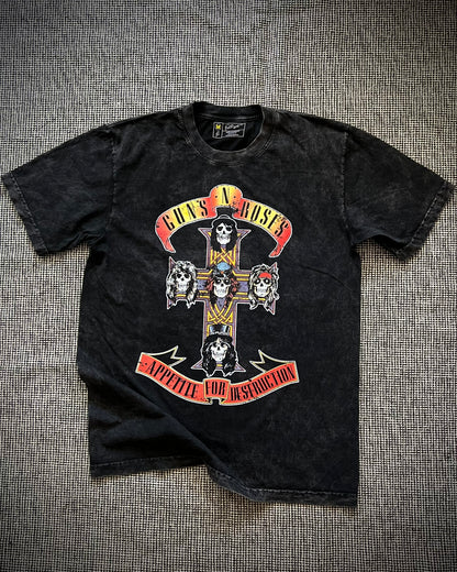 Camiseta Oversize Unisex Guns Appetite
