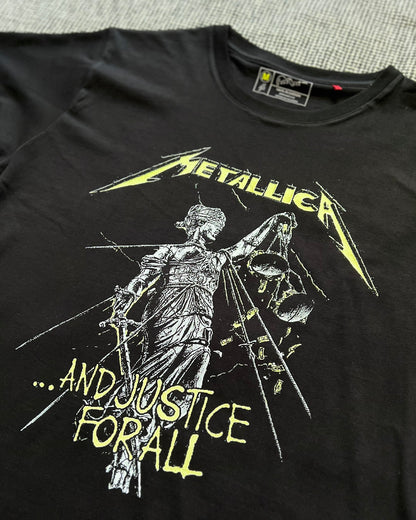 Camiseta Hombre Metallica And Justice