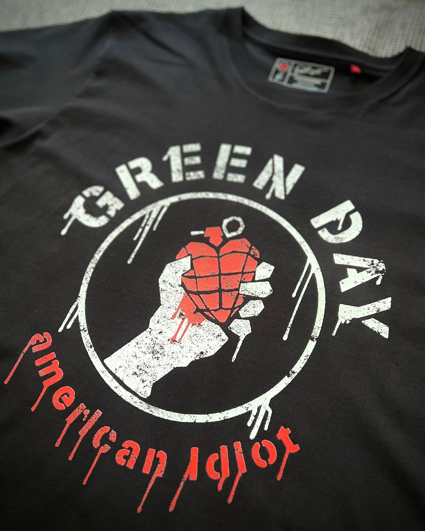 Camiseta Hombre Green Day American Idiot