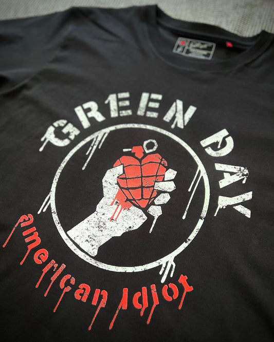 Camiseta Hombre Green Day American Idiot