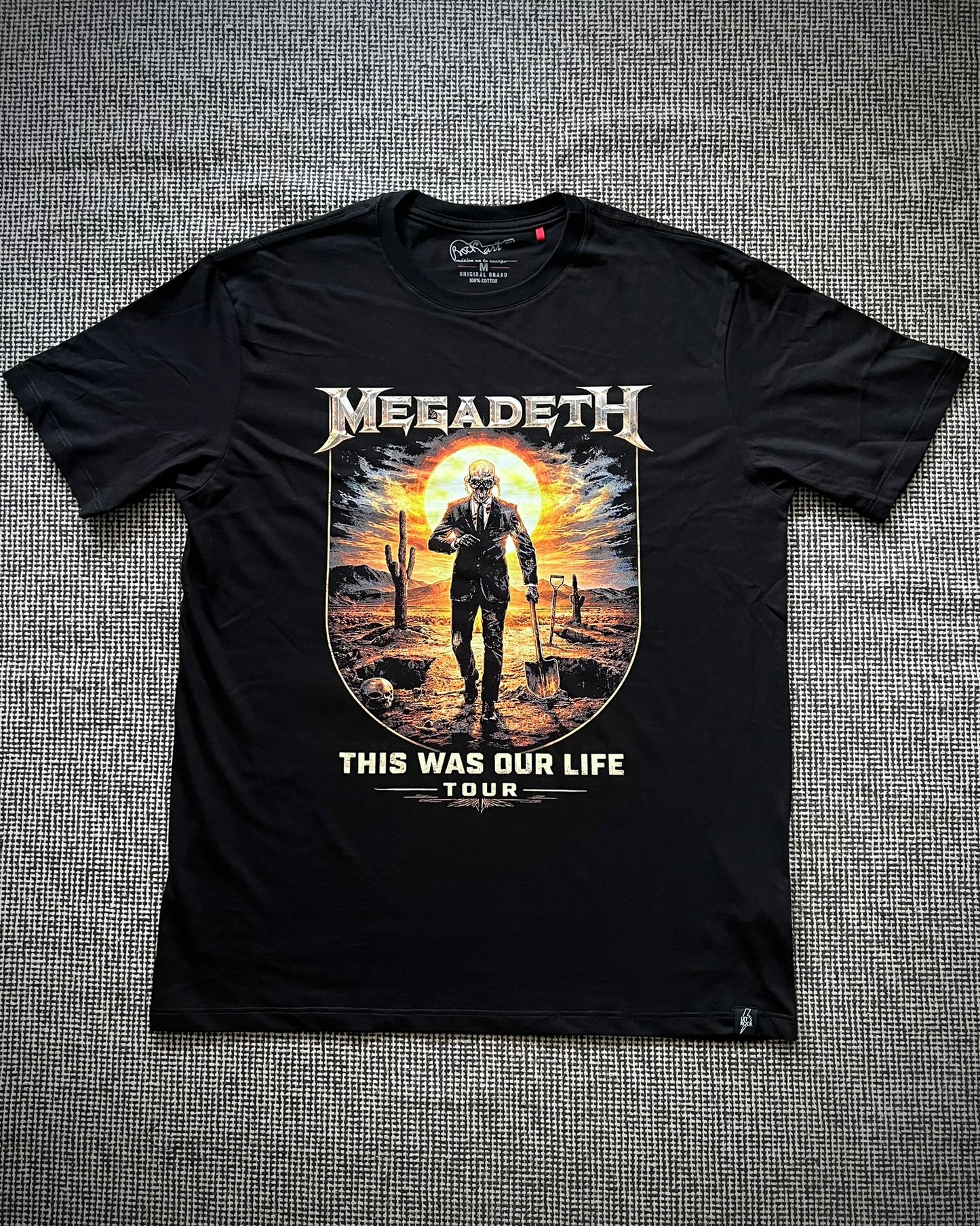 Camiseta Hombre Megadeth Tour