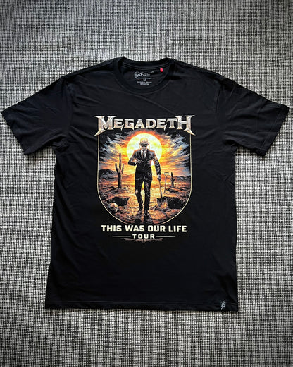 Camiseta Hombre Megadeth Tour