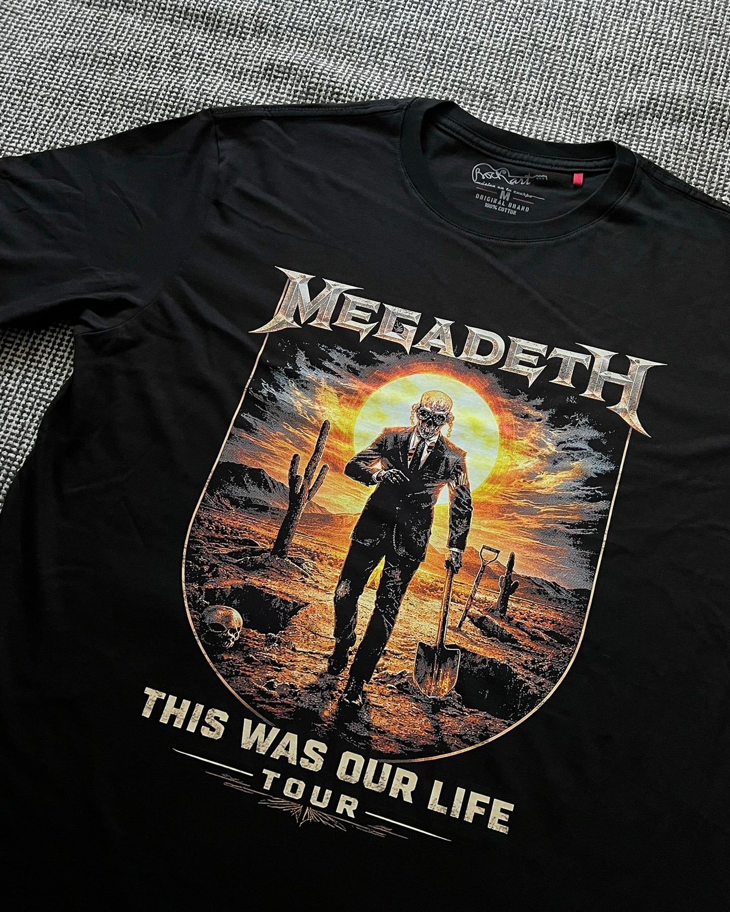Camiseta Hombre Megadeth Tour