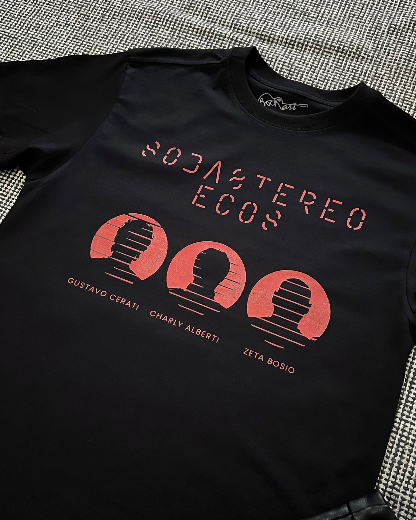 Camiseta Mujer Soda Stereo Ecos