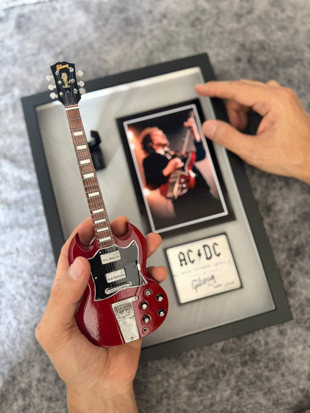 Cuadro Angus Young AC/DC