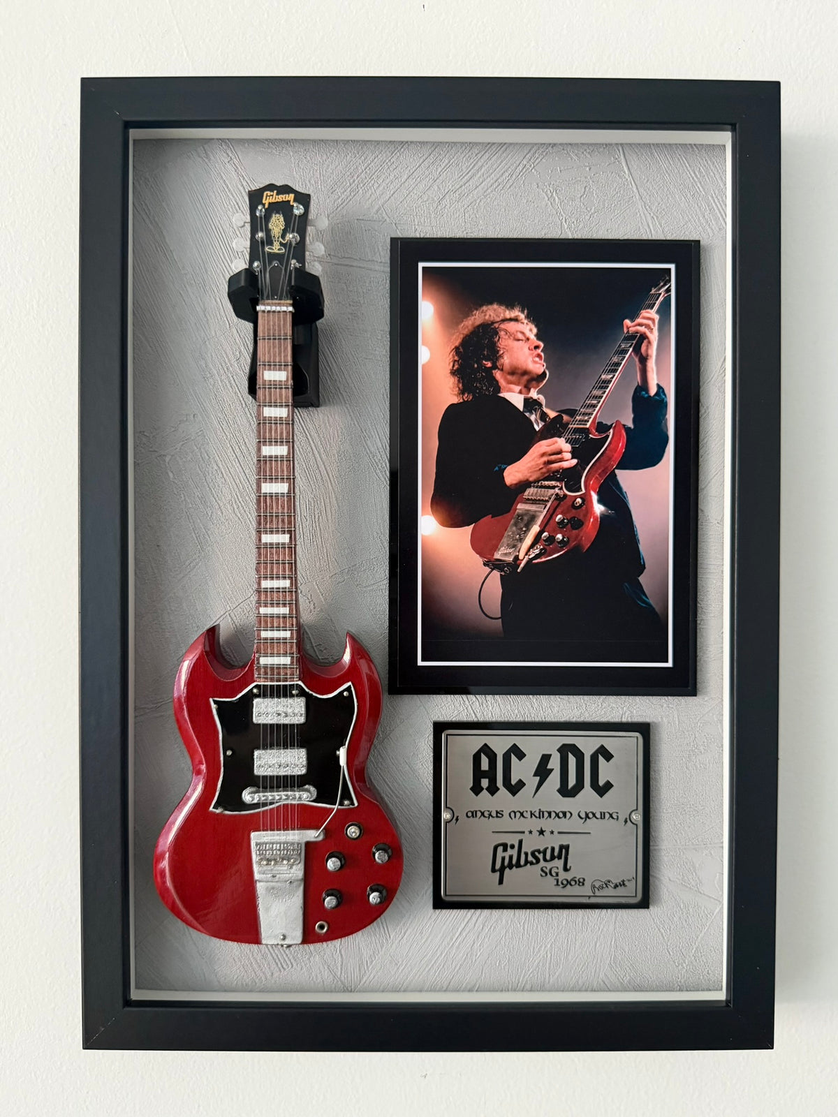 Cuadro Angus Young AC/DC