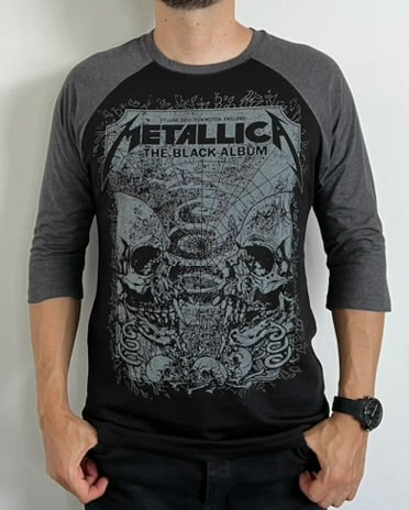 Camibuso Hombre Metallica Black Album