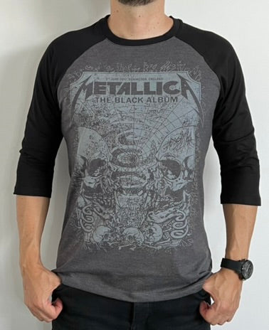 Camibuso Hombre Metallica Black Album