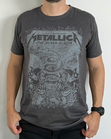 Camiseta Hombre Metallica Black Album