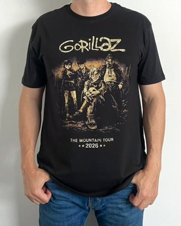 Camiseta Hombre Gorillaz