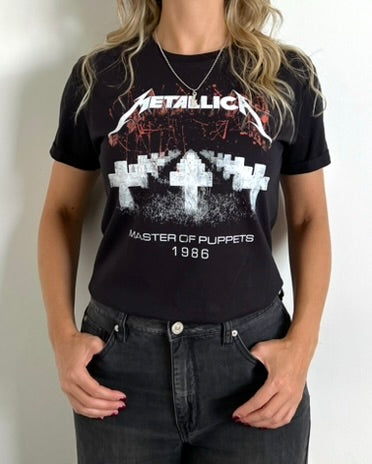 Camiseta Mujer Metallica Master
