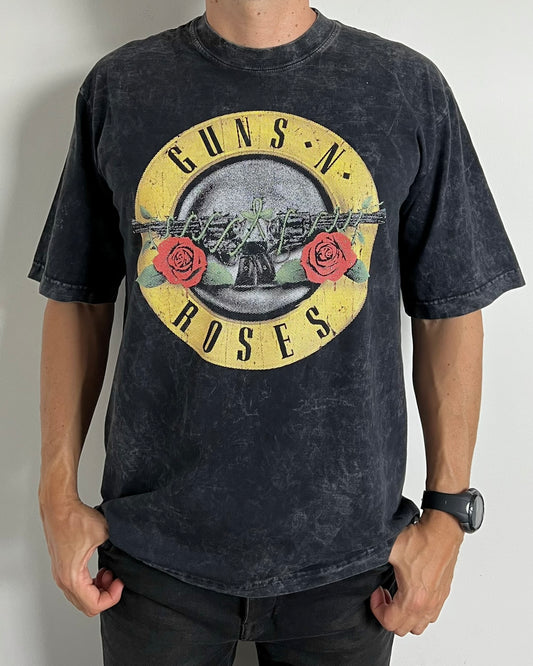 Camiseta Oversize Unisex Guns Amarillo