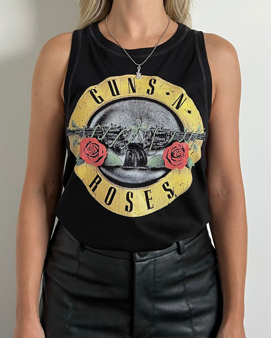 Camisilla Mujer Guns amarillo