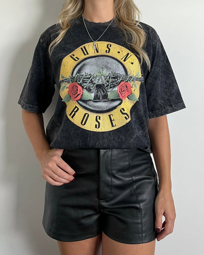 Camiseta Oversize Unisex Guns Amarillo