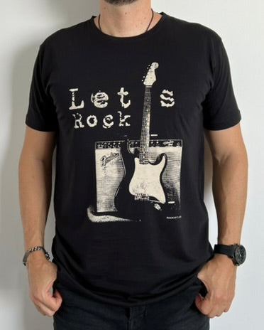 Camiseta Hombre Let´s Rock