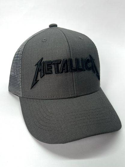 Gorra Camionera Metallica Bordada