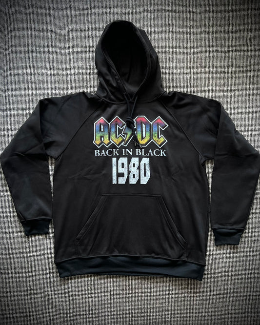 Hoodie Unisex AC/DC Back in Black