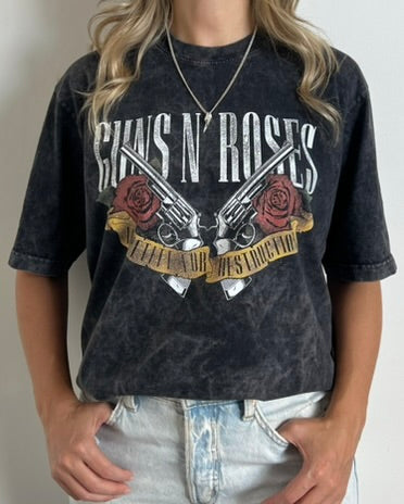 Camiseta Oversize Unisex Guns Appetite