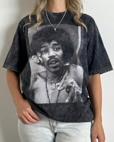 Camiseta Oversize Unisex Jimi Hendrix