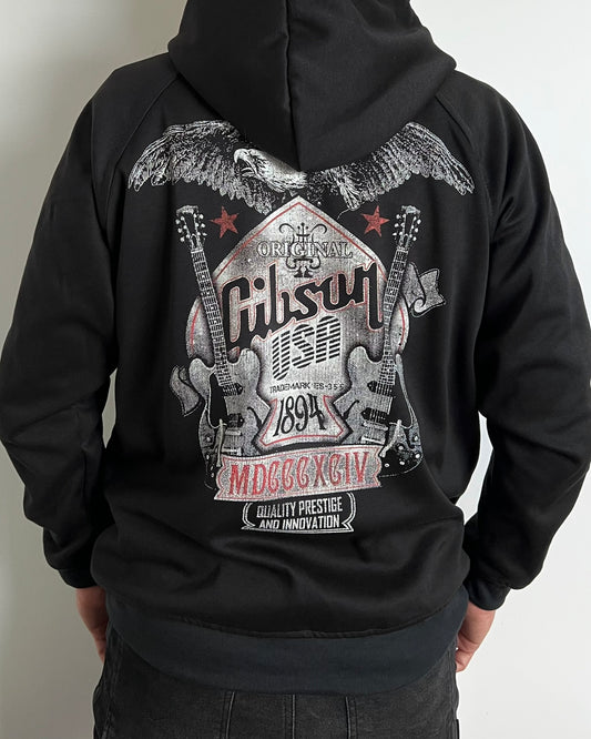 Hoodie con cierre Unisex Gibson