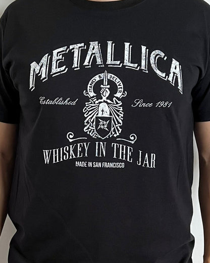 Camiseta Hombre Metallica Whiskey