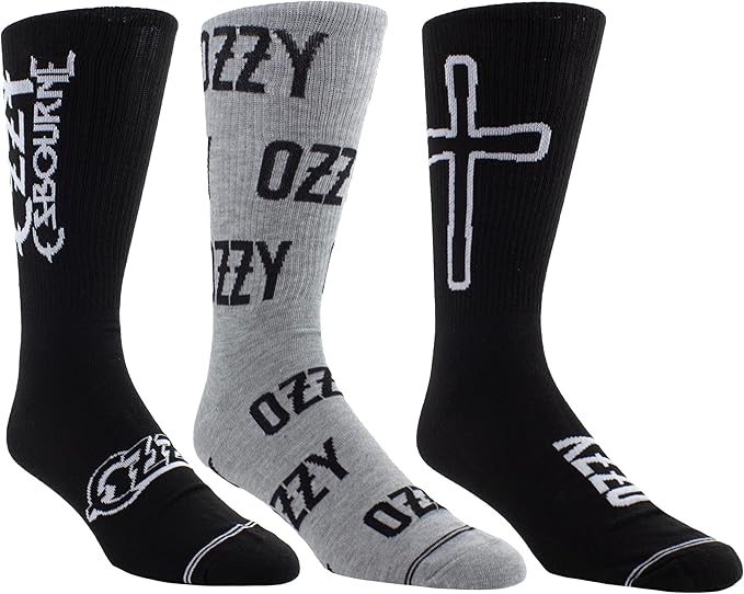 Caja Metálica en forma de Guitarra con 3 pares de medias OZZY OSBOURNE