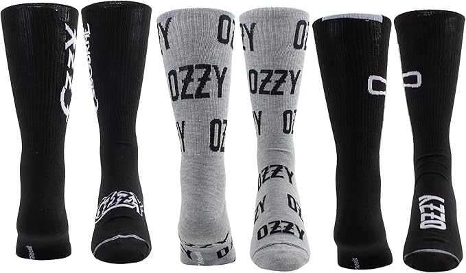Caja Metálica en forma de Guitarra con 3 pares de medias OZZY OSBOURNE