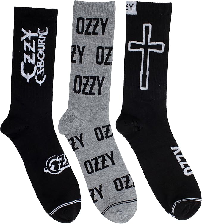 Caja Metálica en forma de Guitarra con 3 pares de medias OZZY OSBOURNE