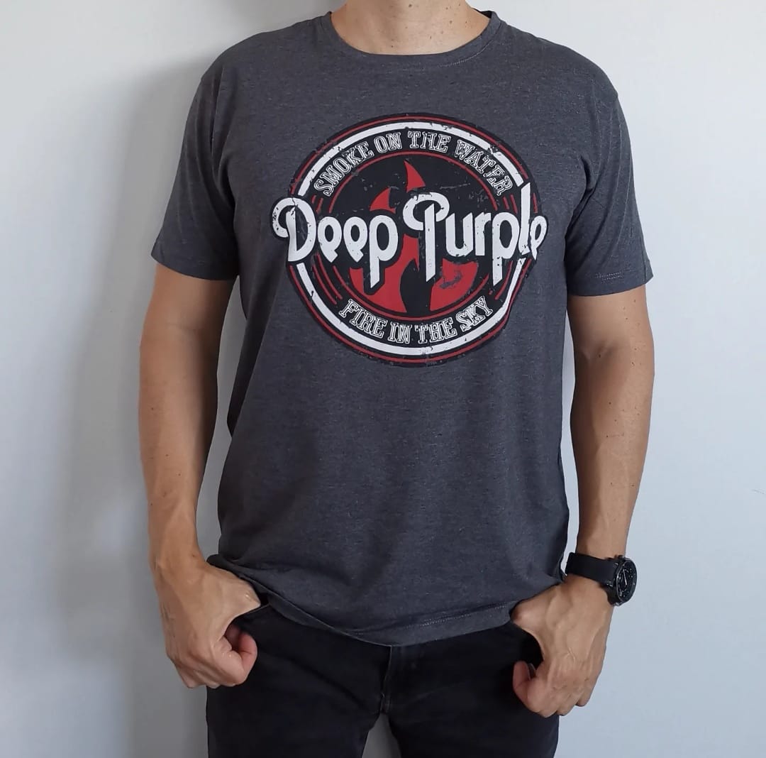 Camiseta Hombre Deep Purple