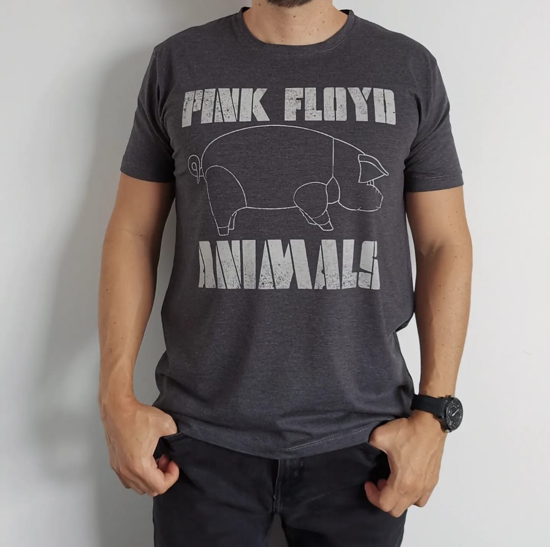 Camiseta Hombre Pink Floyd Animals