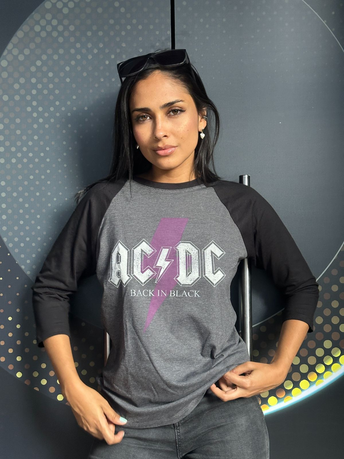 Camibuso Mujer AC/DC Rayo