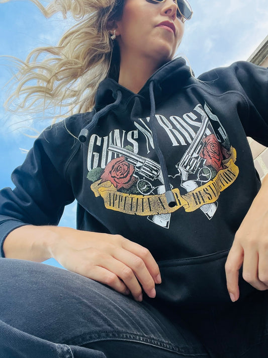 Hoodie Unisex Guns Appetite