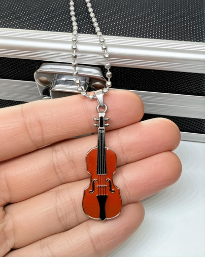 Collar Violin Marron