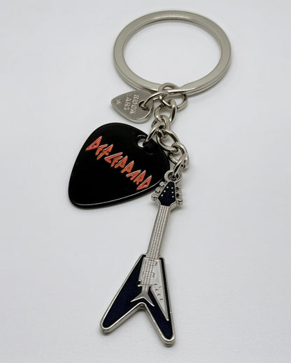 Llavero Def Leppard + Guitarra