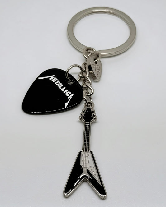 Llavero Metallica + Guitarra