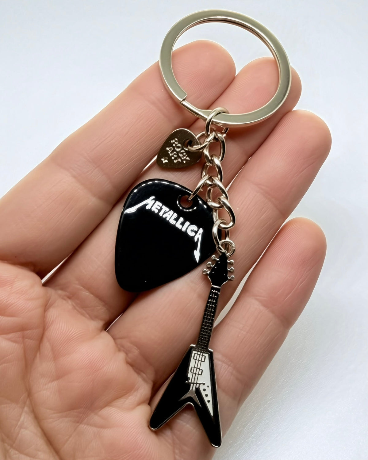 Llavero Metallica + Guitarra
