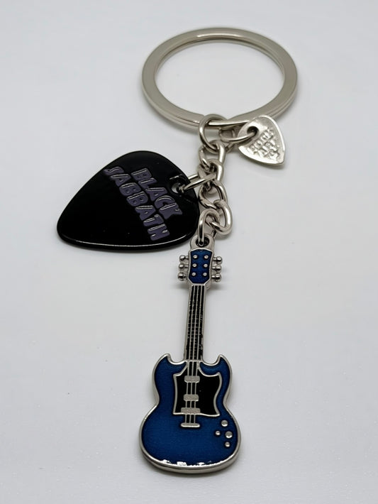 Llavero Black Sabbath + Guitarra