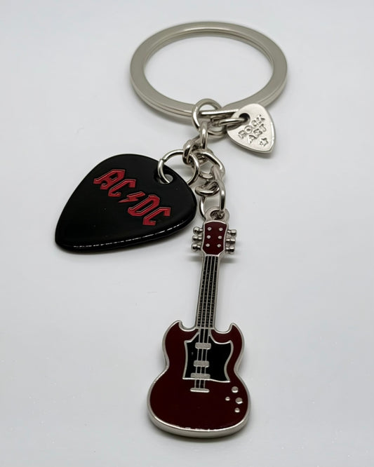 Llavero AC/DC + Guitarra